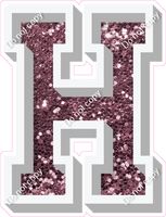 VA 18" Individuals - Mauve Sparkle H