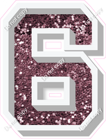 VA 18" Individuals - Mauve Sparkle 6