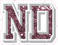 VA 18" Individuals - Mauve Sparkle ND