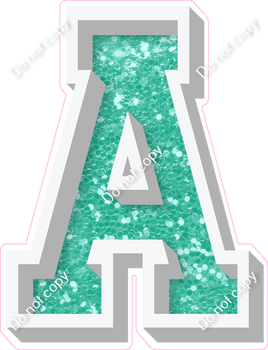 VA 18" Individuals - Mint Sparkle A