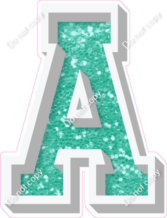 VA 18" Individuals - Mint Sparkle A