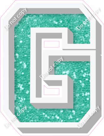 VA 18" Individuals - Mint Sparkle G