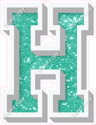 VA 18" Individuals - Mint Sparkle H