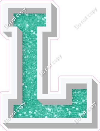 VA 18" Individuals - Mint Sparkle L