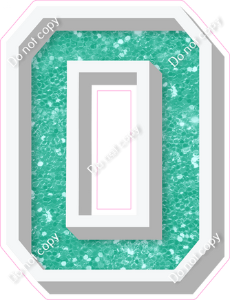 VA 18" Individuals - Mint Sparkle N