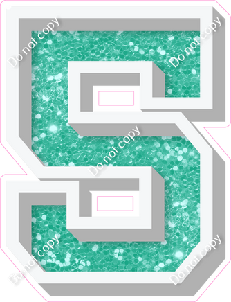 VA 18" Individuals - Mint Sparkle 5