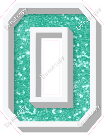 VA 18" Individuals - Mint Sparkle