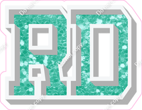 VA 18" Individuals - Mint Sparkle RD