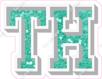 VA 18" Individuals - Mint Sparkle TH