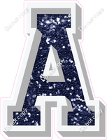 VA 18" Individuals - Navy Blue Sparkle A