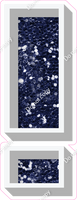 VA 18" Individuals - Navy Blue Sparkle !