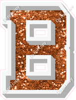 VA 18" Individuals - Orange Sparkle B