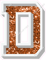 VA 18" Individuals - Orange Sparkle D