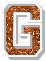 VA 18" Individuals - Orange Sparkle G