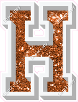 VA 18" Individuals - Orange Sparkle H