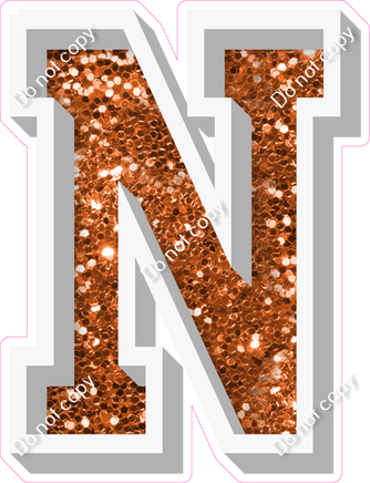 VA 18" Individuals - Orange Sparkle N