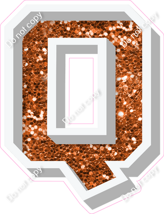 VA 18" Individuals - Orange Sparkle Q