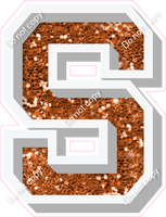 VA 18" Individuals - Orange Sparkle S