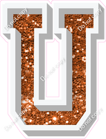 VA 18" Individuals - Orange Sparkle U