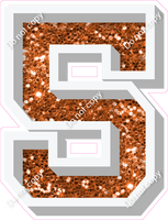 VA 18" Individuals - Orange Sparkle 5