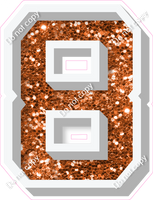 VA 18" Individuals - Orange Sparkle 8