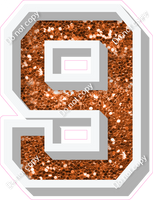 VA 18" Individuals - Orange Sparkle 9