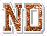 VA 18" Individuals - Orange Sparkle ND