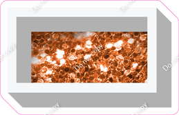 VA 18" Individuals - Orange Sparkle Dash