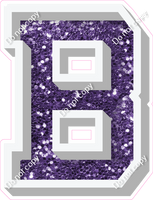 VA 18" Individuals - Purple Sparkle B