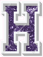VA 18" Individuals - Purple Sparkle H