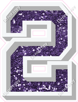 VA 18" Individuals - Purple Sparkle 2