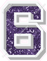 VA 18" Individuals - Purple Sparkle 6