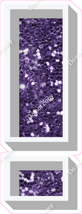 VA 18" Individuals - Purple Sparkle !