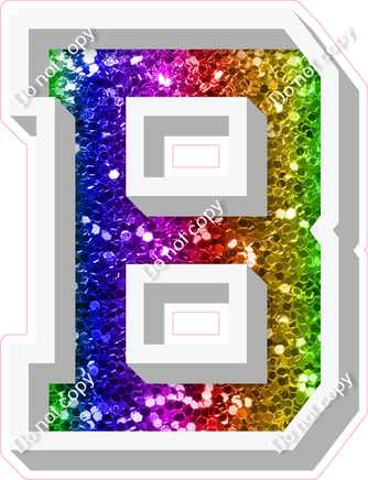VA 18" Individuals - Rainbow Sparkle B