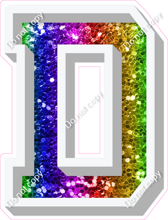 VA 18" Individuals - Rainbow Sparkle D