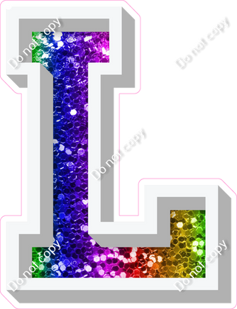 VA 18" Individuals - Rainbow Sparkle L