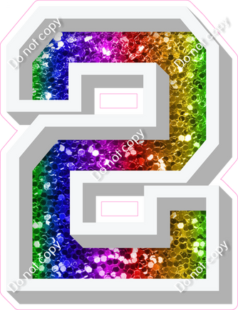 VA 18" Individuals - Rainbow Sparkle 2