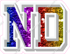 VA 18" Individuals - Rainbow Sparkle ND