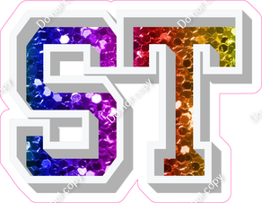VA 18" Individuals - Rainbow Sparkle ST