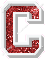 VA 18" Individuals - Red Sparkle C