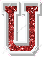 VA 18" Individuals - Red Sparkle U
