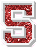 VA 18" Individuals - Red Sparkle 5
