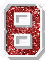 VA 18" Individuals - Red Sparkle 8