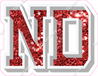 VA 18" Individuals - Red Sparkle ND