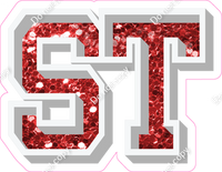 VA 18" Individuals - Red Sparkle ST