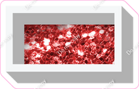 VA 18" Individuals - Red Sparkle Dash