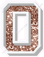 VA 18" Individuals - Rose Gold Sparkle