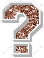 VA 18" Individuals - Rose Gold Sparkle ?