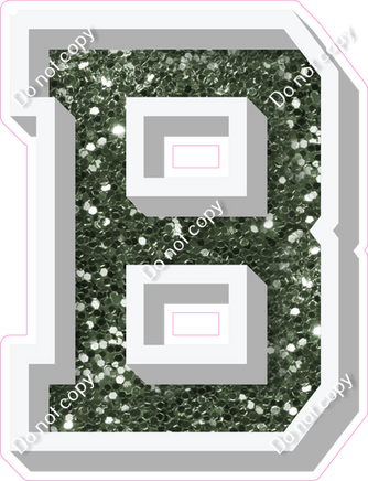 VA 18" Individuals - Sage Sparkle B