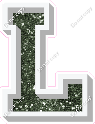 VA 18" Individuals - Sage Sparkle L
